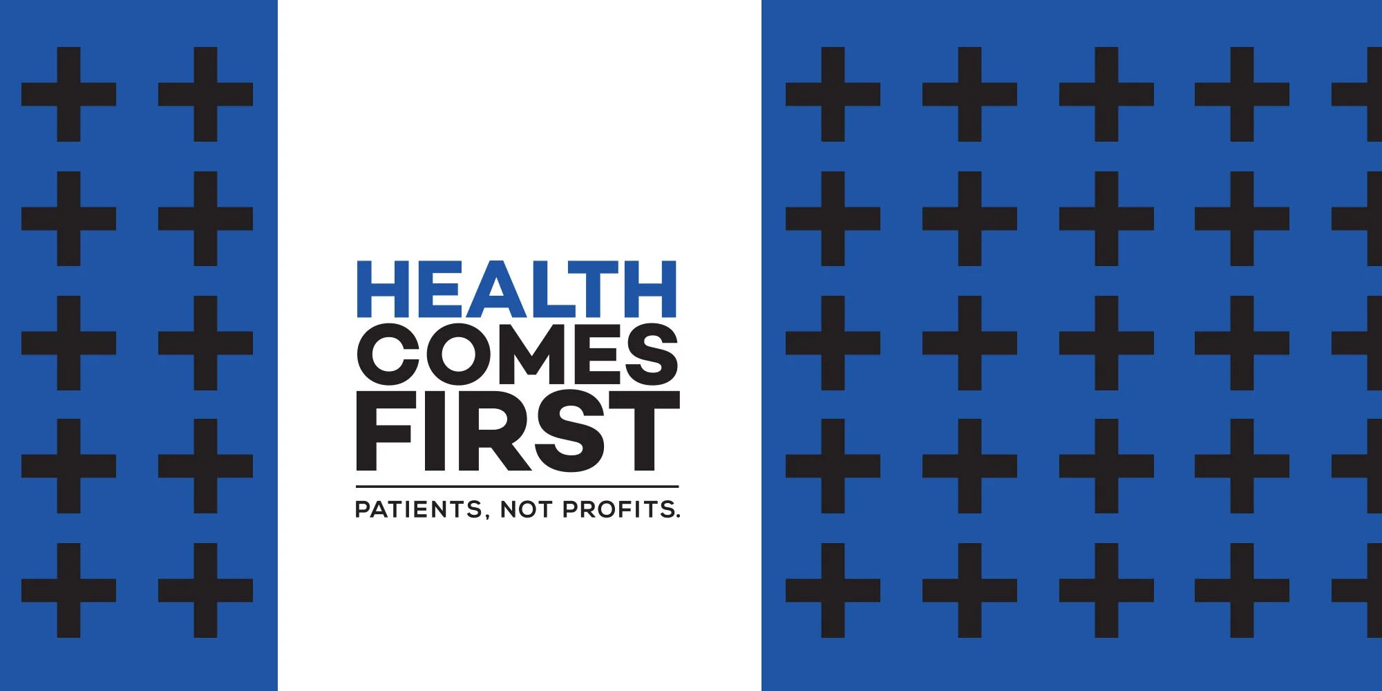 Health Comes First banner