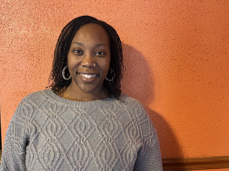 happy female patient smiling