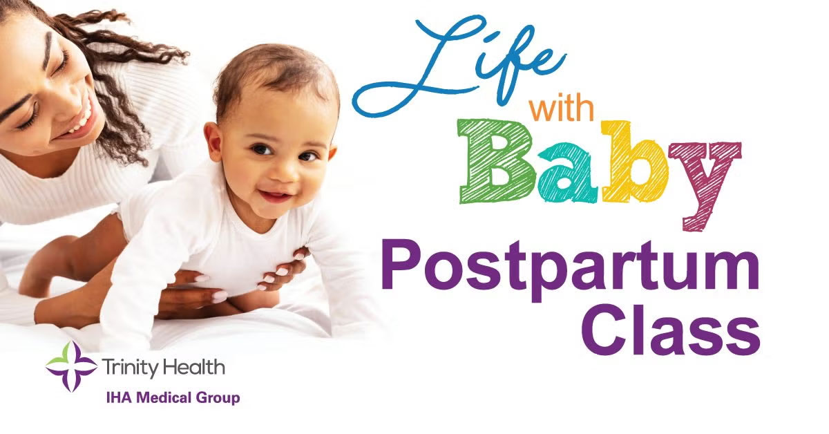 life with baby postpartum event